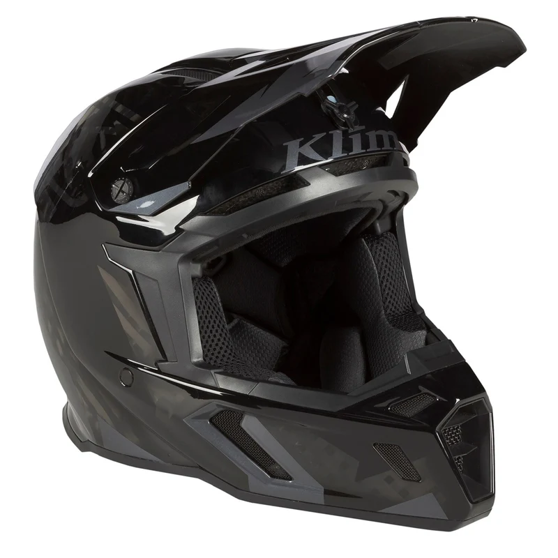 Klim F5 Helm ECE Amp Black - Asphalt