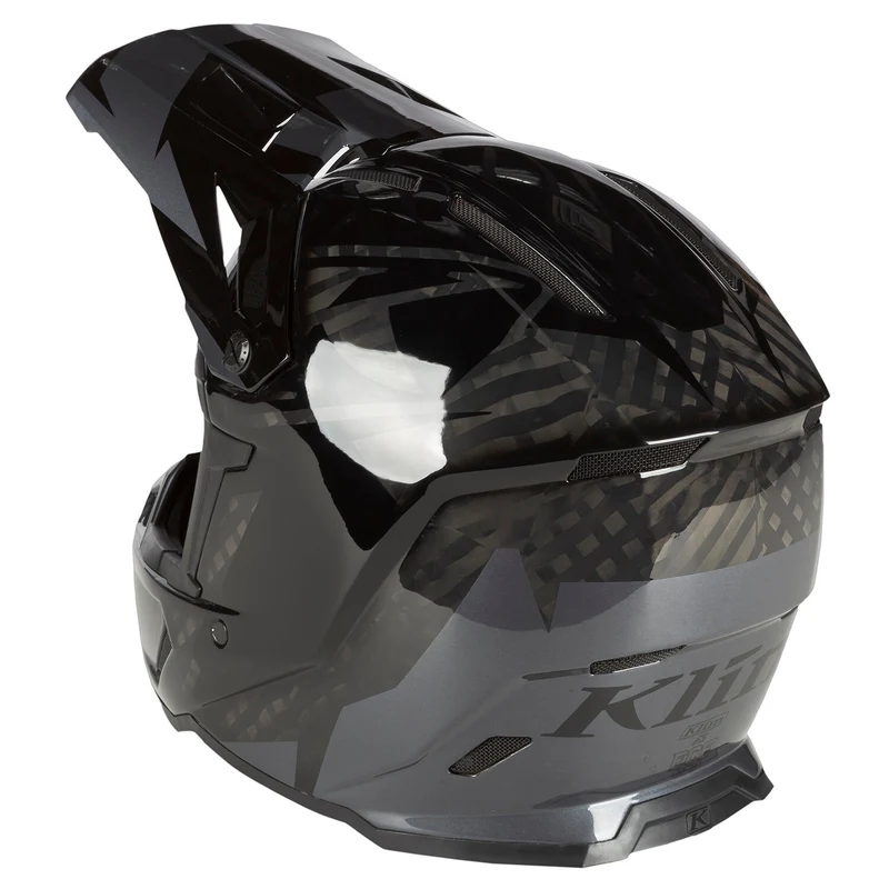 Klim F5 Helm ECE Amp Black - Asphalt
