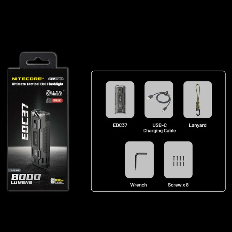 Nitecore EDC37 Taschenlampe