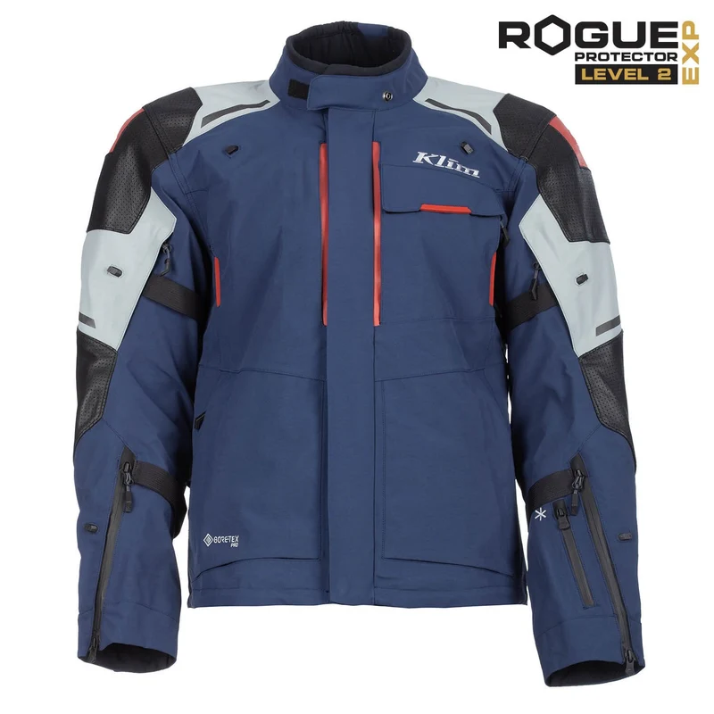 Klim Kodiak Jacke Dress Blues - Red Oxide Gen 4