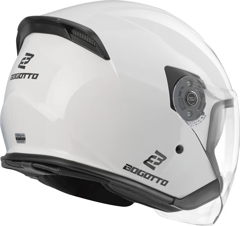 Bogotto H586 BT Solid Bluetooth Jet Helmet