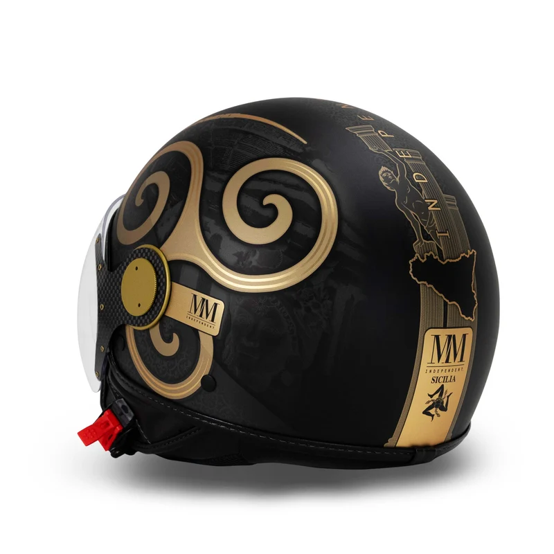 Casco Sicilia Trinacria 2.0 Nero Limited Edition