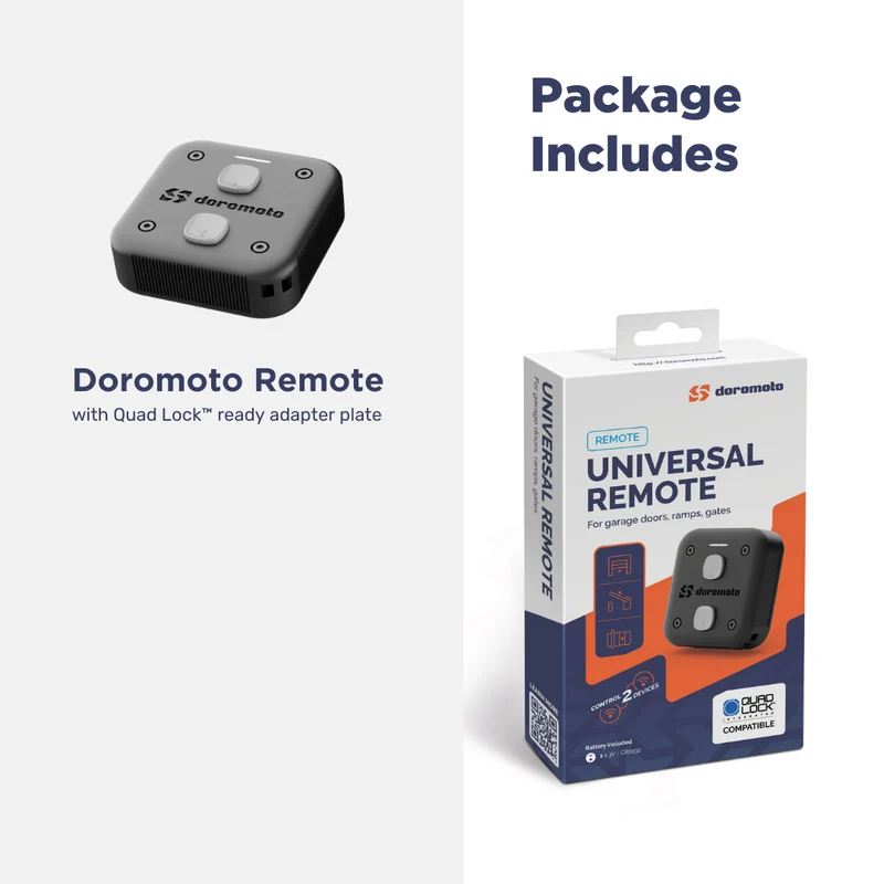 Doromoto Universal Remote – Garagentor-Fernbedienung