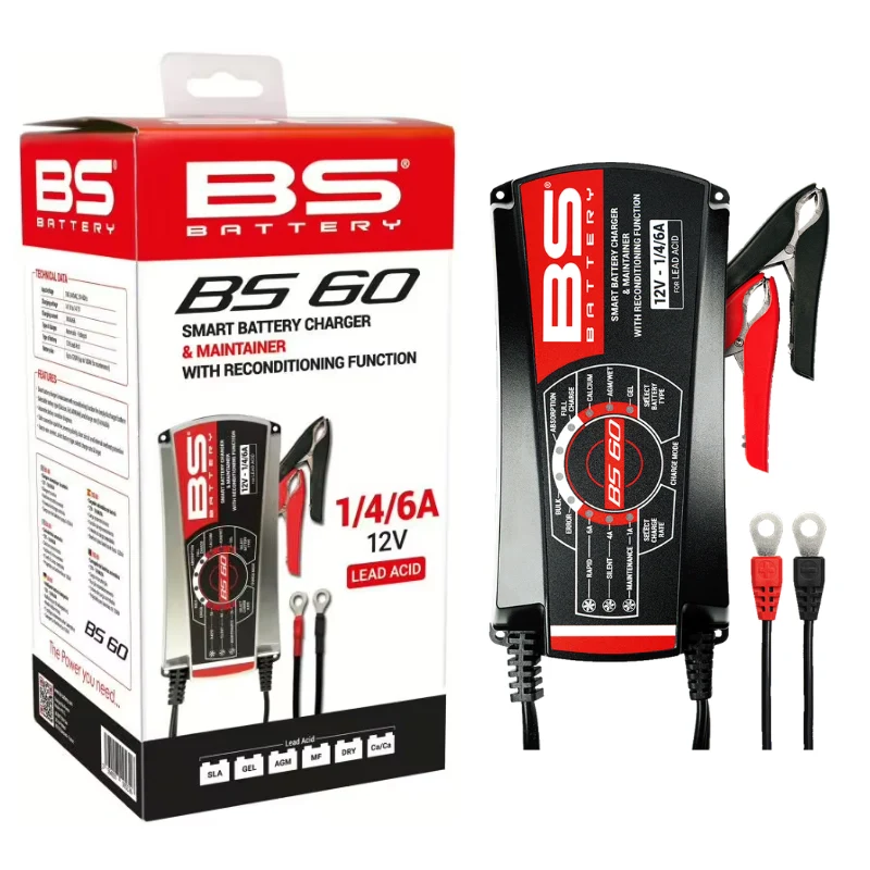 BS-BATTERY BS60 Ladegerät für Bleibatterien