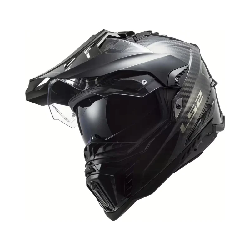 LS2 Helm MX701 Explorer Carbon Solid