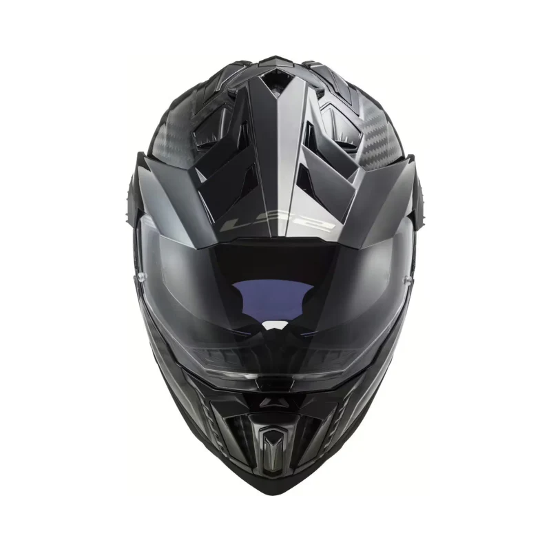 LS2 Helm MX701 Explorer Carbon Solid