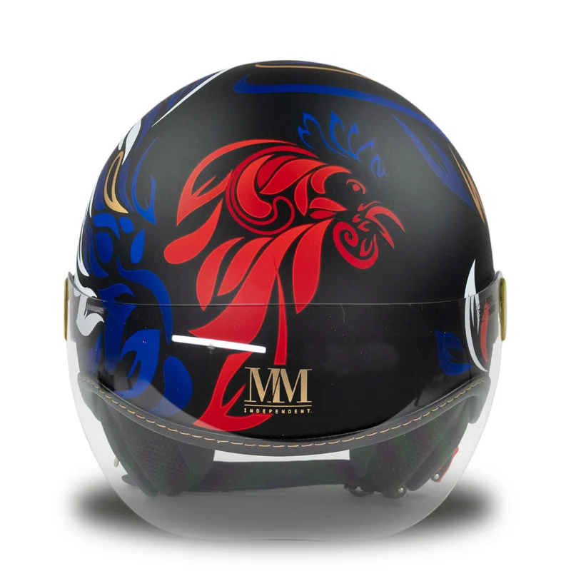 Casco Francia Coq Nero in Edizione Limitata