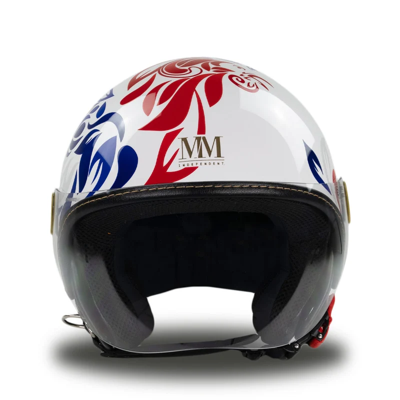 Casco Francia Coq Bianco in Edizione Limitata