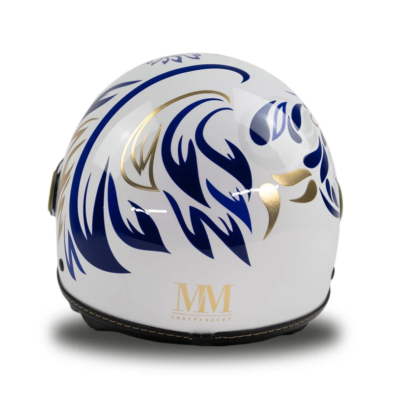 Casco Francia Coq Bianco in Edizione Limitata