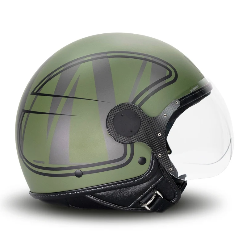 Casco Elegant in Verde Militare