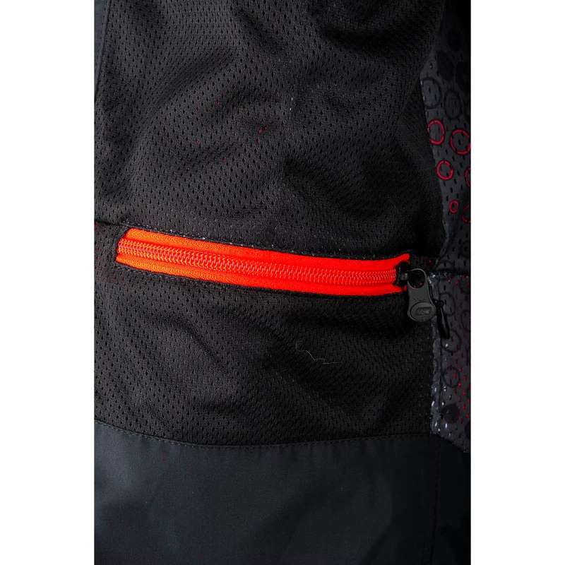 Klim Baja Jacke Black - Fiery Red