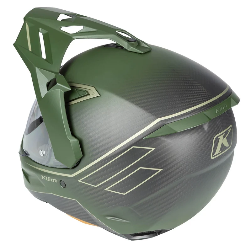 Klim X1 Alpha Helm ECE/DOT Quanta Matte Rifle Green - Oil Green