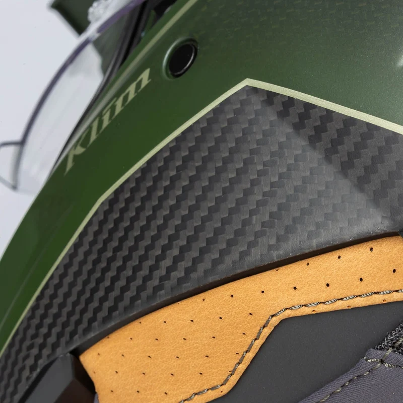 Klim X1 Alpha Helm ECE/DOT Quanta Matte Rifle Green - Oil Green