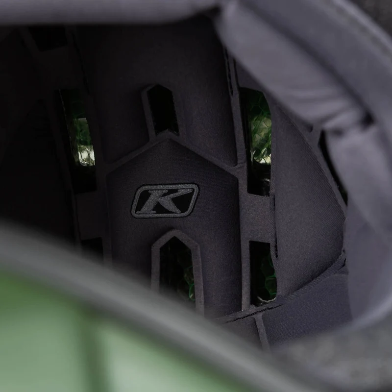 Klim X1 Alpha Helm ECE/DOT Quanta Matte Rifle Green - Oil Green