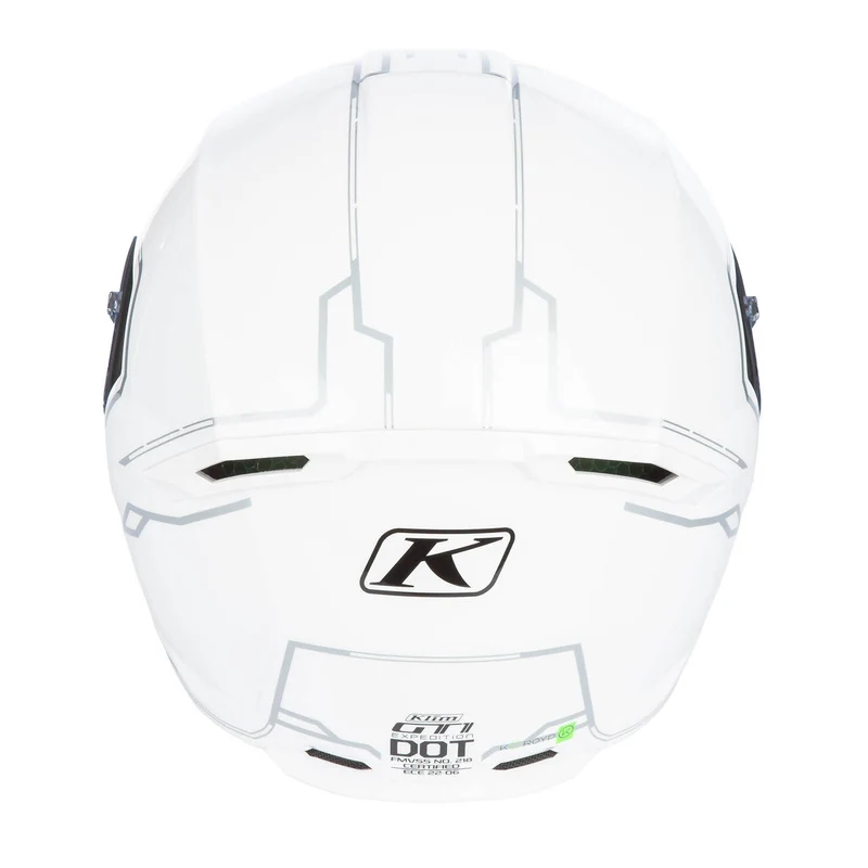 Klim GT1 Expedition Helm ECE/DOT Gloss White