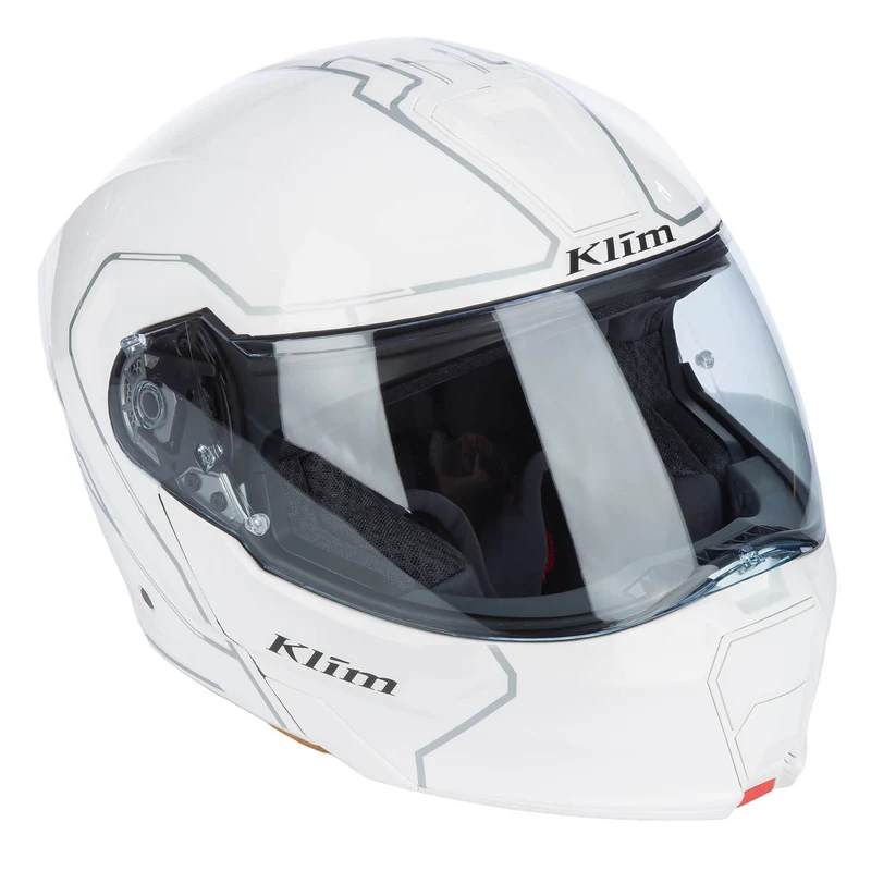 Klim GT1 Expedition Helm ECE/DOT Gloss White