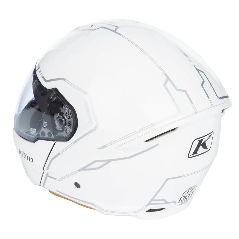 Klim GT1 Expedition Helm ECE/DOT Gloss White