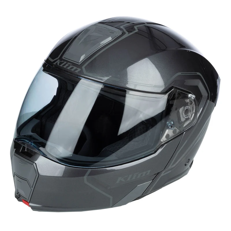 Klim GT1 Expedition Helm ECE/DOT Gloss Metallic Asphalt