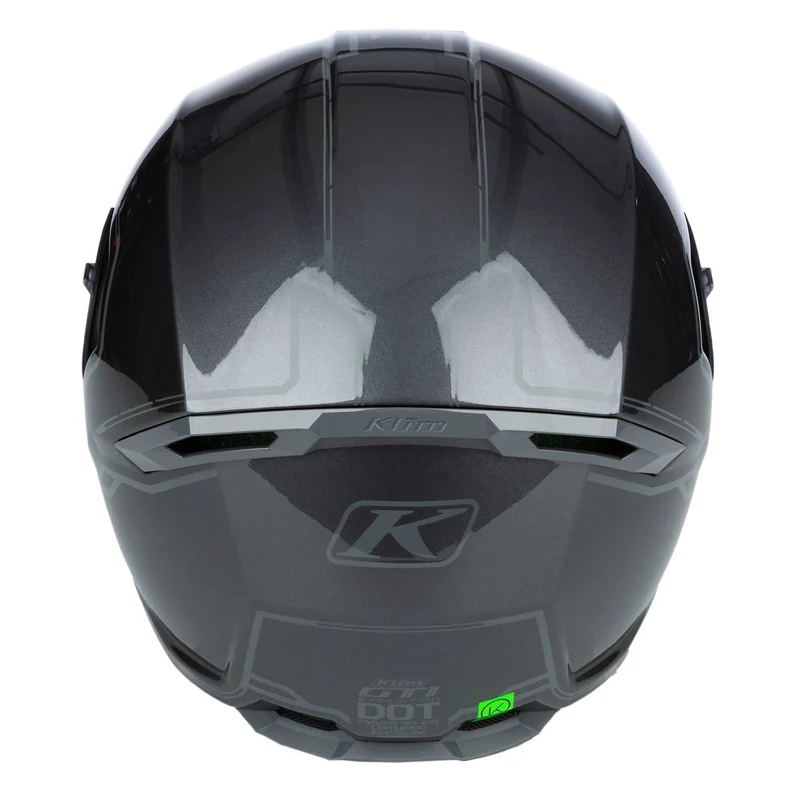 Klim GT1 Expedition Helm ECE/DOT Gloss Metallic Asphalt