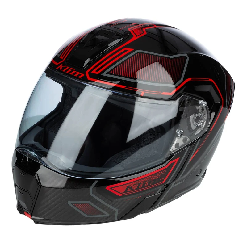 Klim GT1 Expedition Helm ECE/DOT Encrypted Gloss Black - Redrock