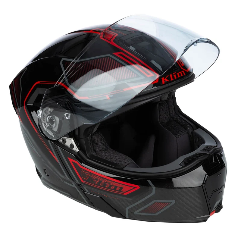 Klim GT1 Expedition Helm ECE/DOT Encrypted Gloss Black - Redrock