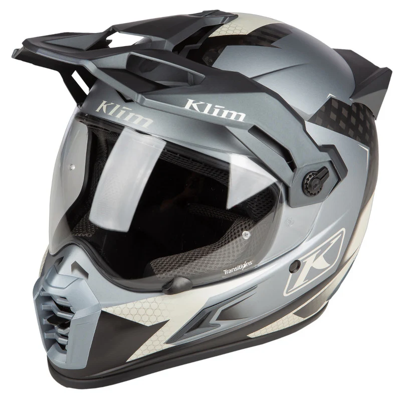 Klim Krios Pro Helm ECE/DOT Charger Gray