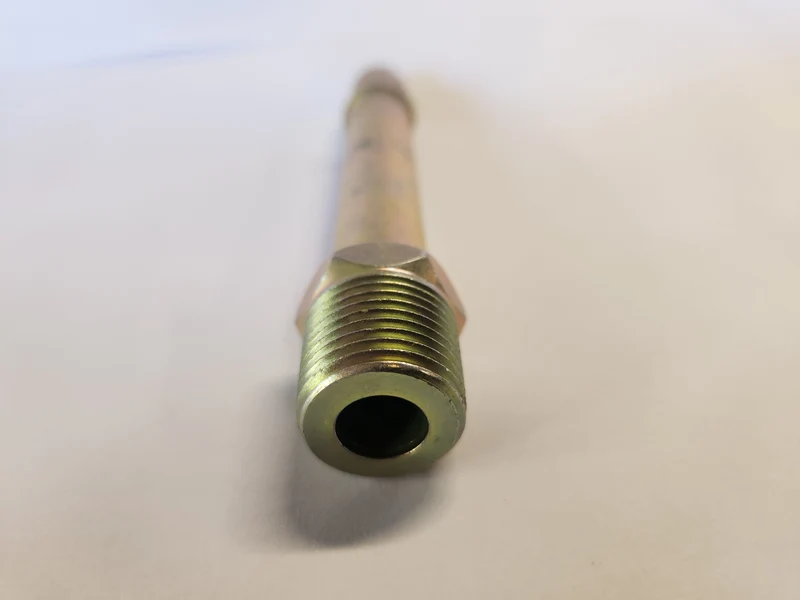 Threaded tube