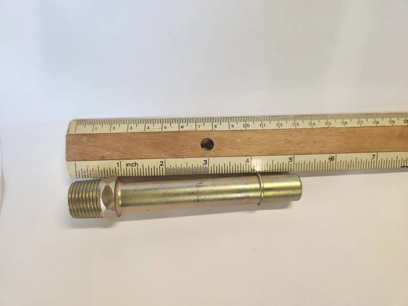 Threaded tube