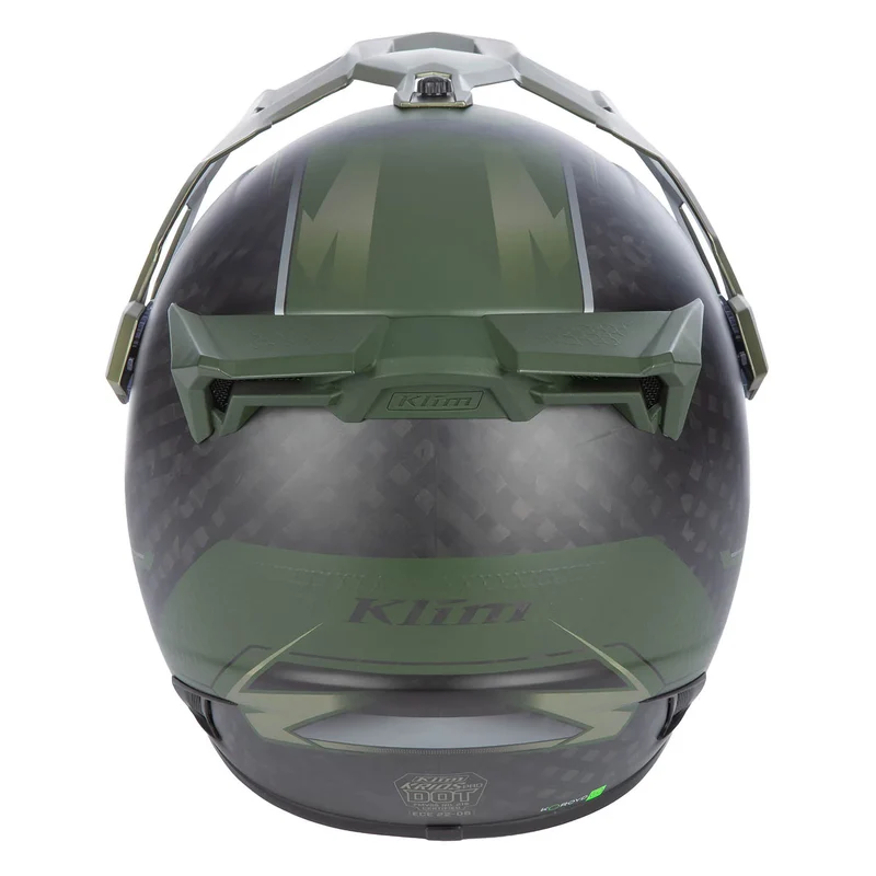 Klim Krios Pro Helm ECE/DOT Echo Matte Black - Rifle Green - Oil Green
