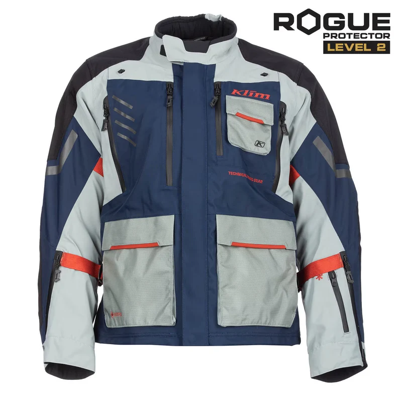Klim Carlsbad Jacke Dress Blues - Red Oxide Gen 4