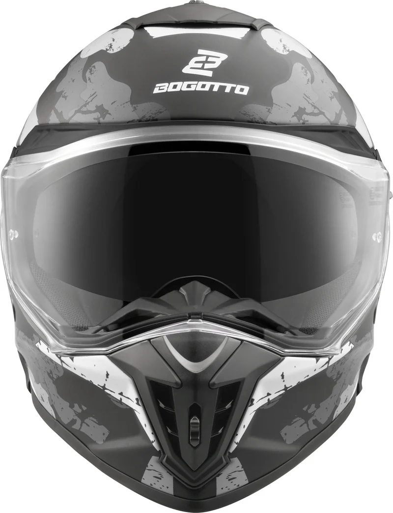 Bogotto FG-601 Sniper Fiberglass Enduro Helmet