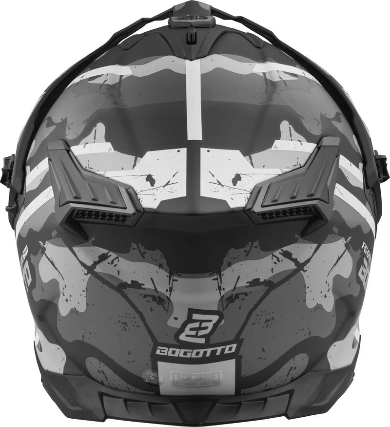 Bogotto FG-601 Sniper Fiberglass Enduro Helmet