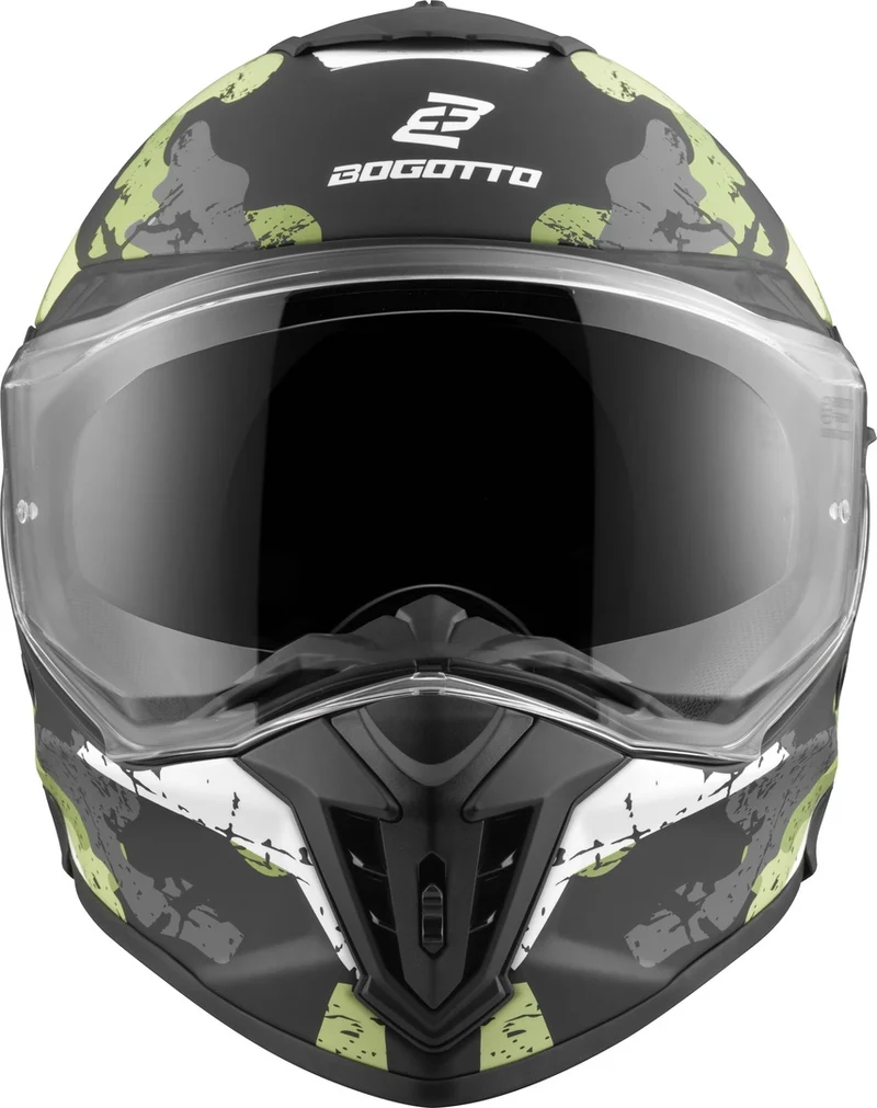 Bogotto FG-601 Sniper Fiberglass Enduro Helmet