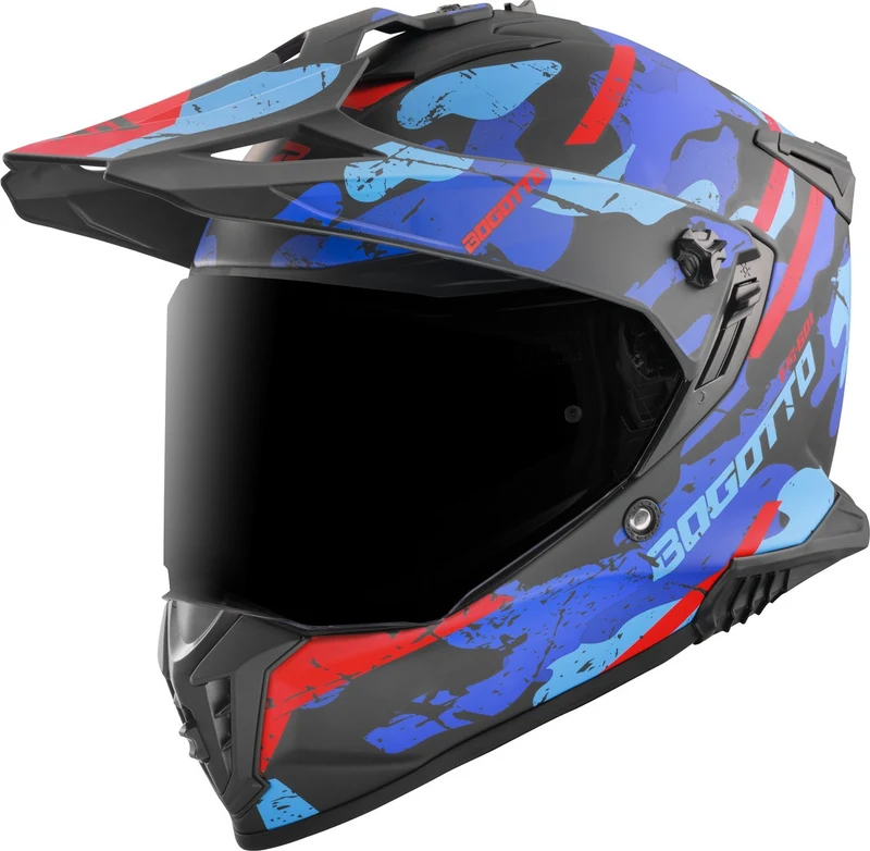 Bogotto FG-601 Sniper Fiberglass Enduro Helmet
