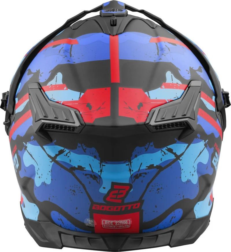 Bogotto FG-601 Sniper Fiberglass Enduro Helmet