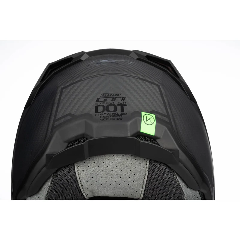 Klim GT1 Expedition Helm ECE/DOT Carbon Matte Black