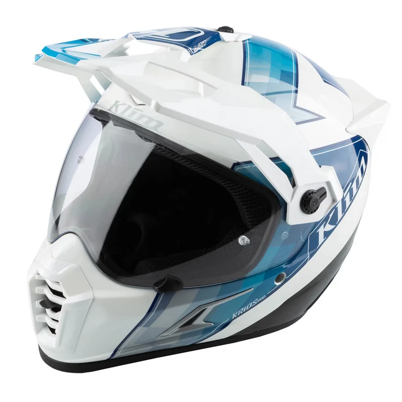 Klim Krios Pro Helm ECE/DOT Spectrum White Blue