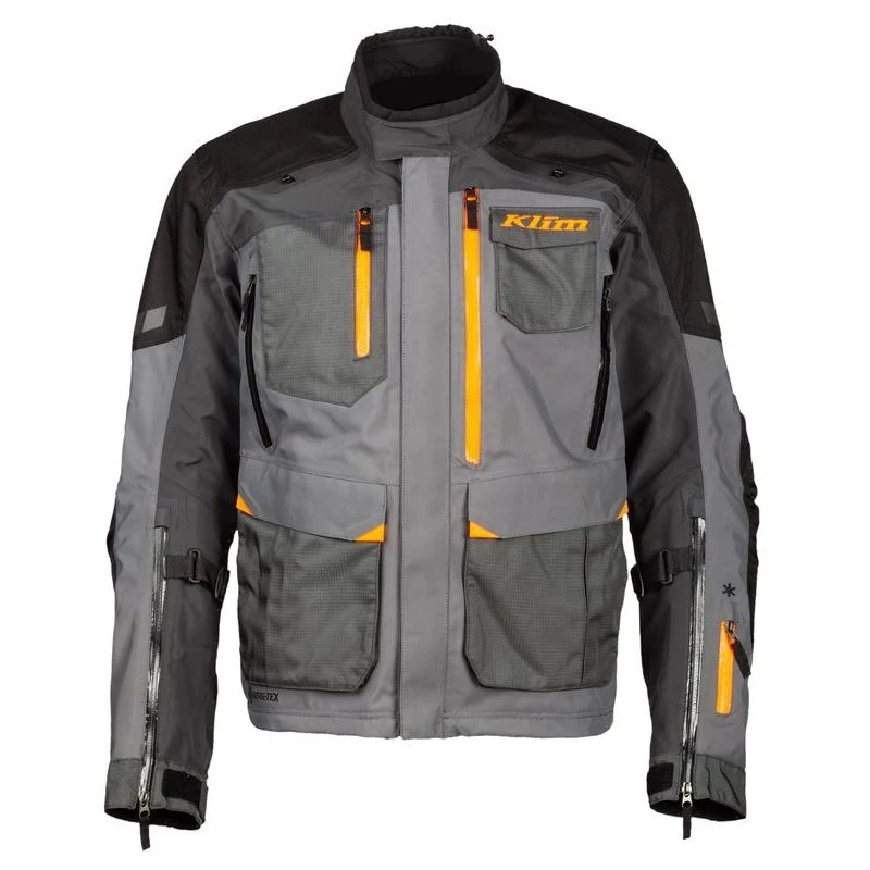 Klim Carlsbad Jacke Asphalt Strike Orange Gen 3