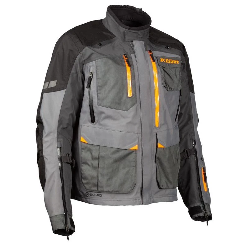 Klim Carlsbad Jacke Asphalt Strike Orange Gen 3