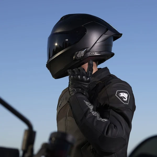 SHARL SKWAL iCUP DARK SHADOW CASCO INTEGRAL DE MOTO NEGRO MAT