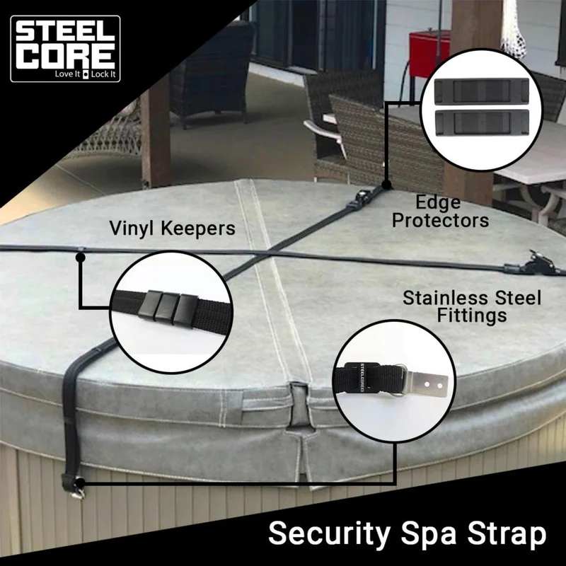 Steelcore SPA Sicherheitsgurte 2er-Set