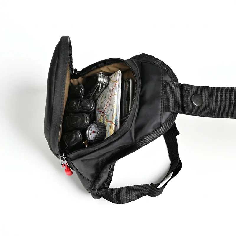 BELA FREEDOM LEG BAG NEGRO ROJO