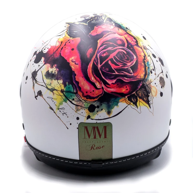 Casco Tattoo Rose