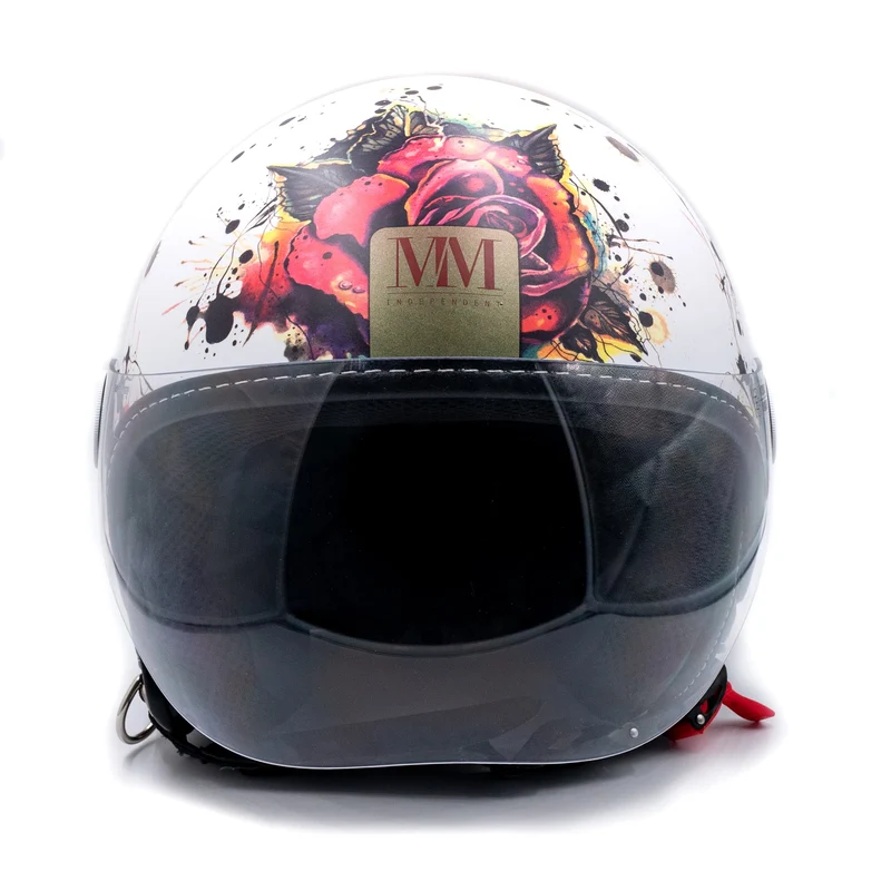 Casco Tattoo Rose