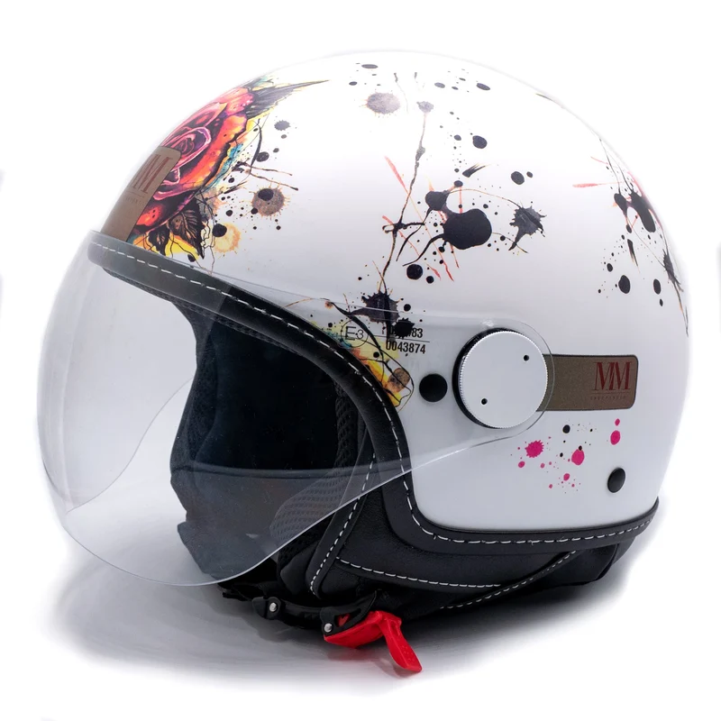 Casco Tattoo Rose