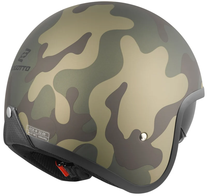 Bogotto V537 Camo Jet Helmet