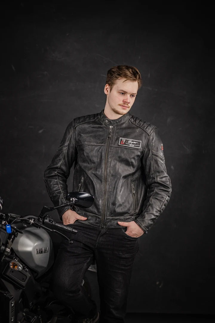 Bogotto Detroit Motorcycle Leather Jacket