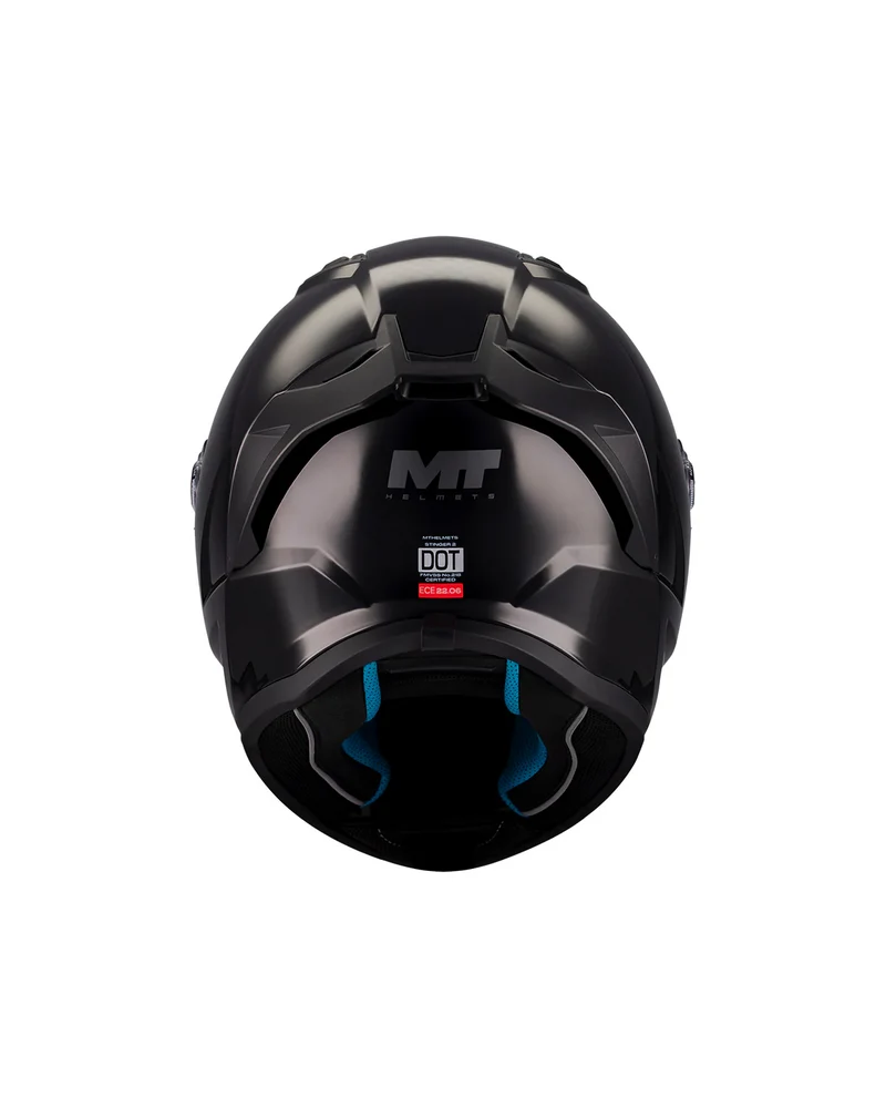 MT FF126 STINGER 2 PURE INTEGRALES CASCO DE MOTO A1 BRILLO