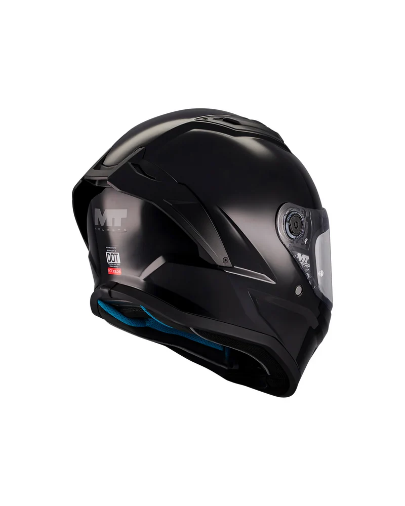 MT FF126 STINGER 2 PURE INTEGRALES CASCO DE MOTO A1 BRILLO