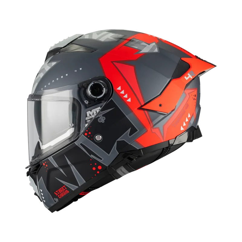 MT FF118BSV THUNDER 4 R SV CANVAS CASCO DE MOTO C5 MATT
